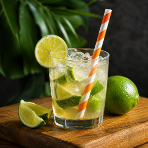 Canudo de Papel para Drinks